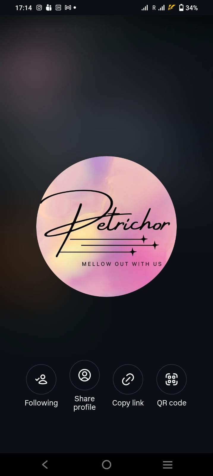 Petrichor logo — Mellow Out With Us